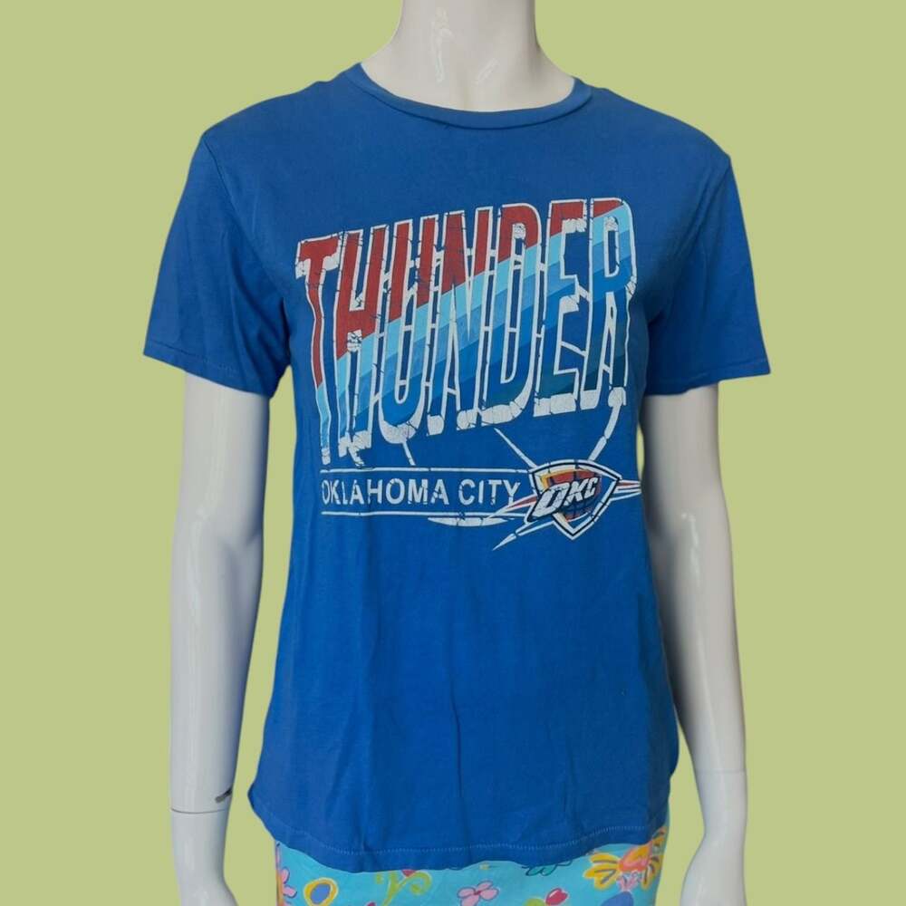 Y2K Junk Food OKC Oklahoma City Thunder NBA Graphic Tee